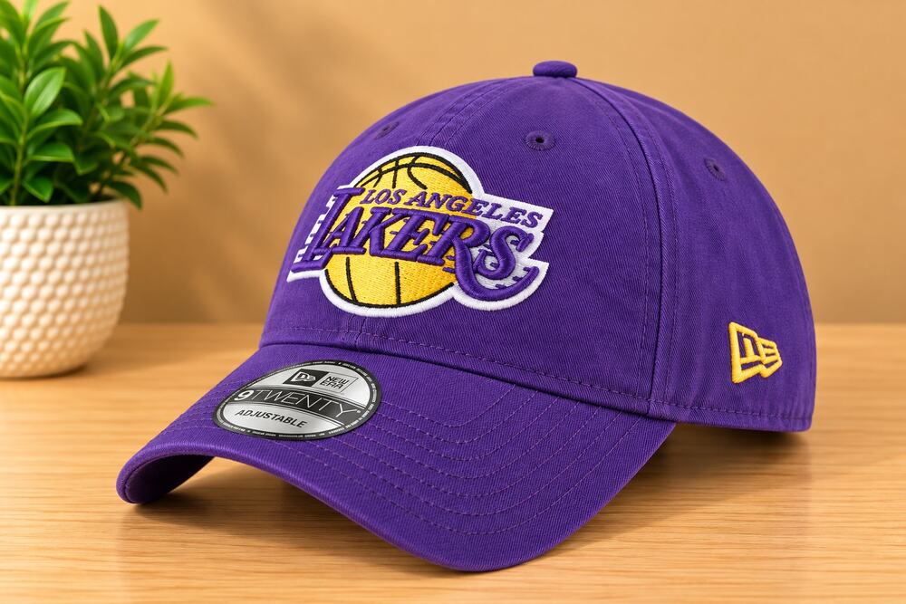 NWT New Era NBA Los Angeles Lakers Core Classic  Purple /OSFA/ Unisex Adult